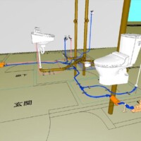 マンション住戸内配管 マンション住戸内配管