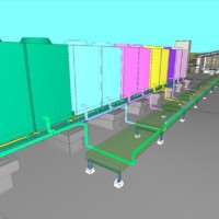 屋上室外機廻り 屋上室外機廻り